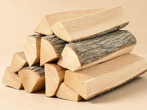 Ясеневые дрова — общий вид партии